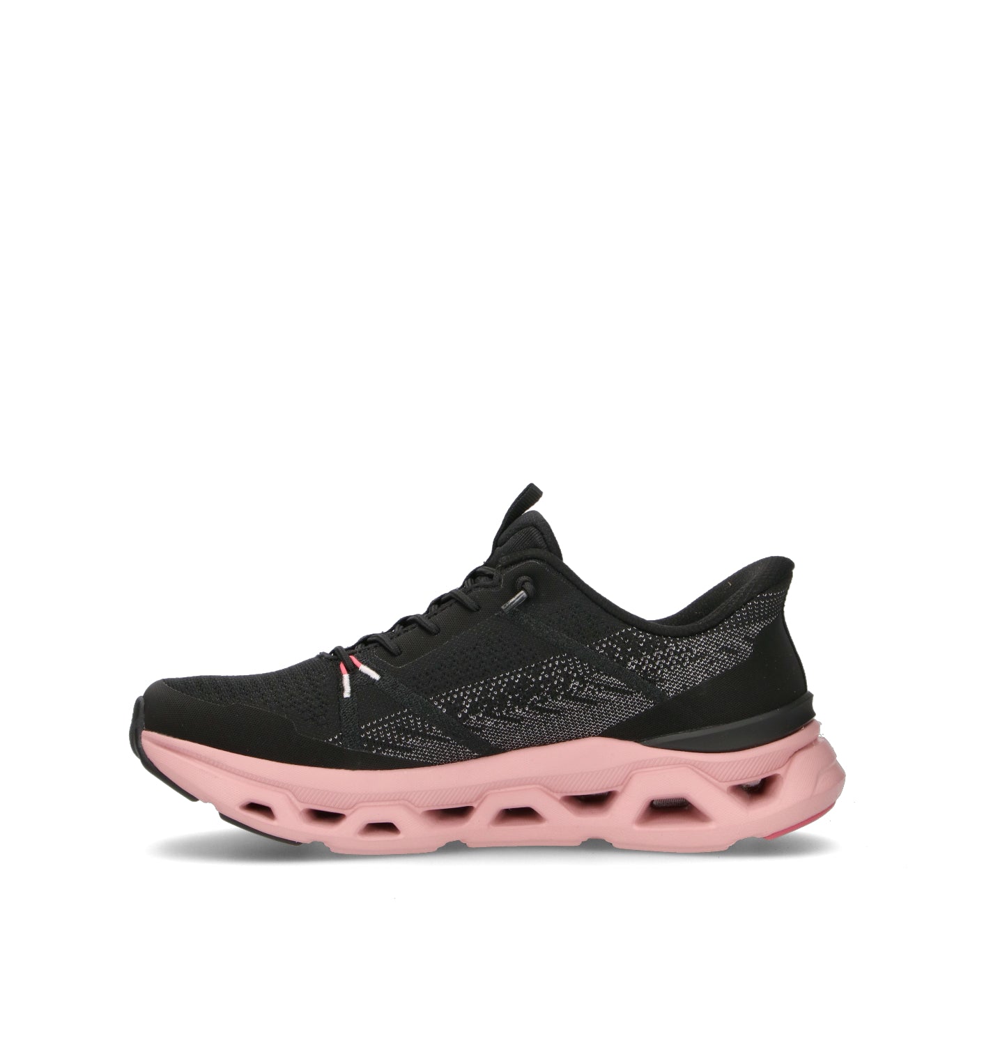 SKECHERS SPORT Sneaker donna nera/rosa