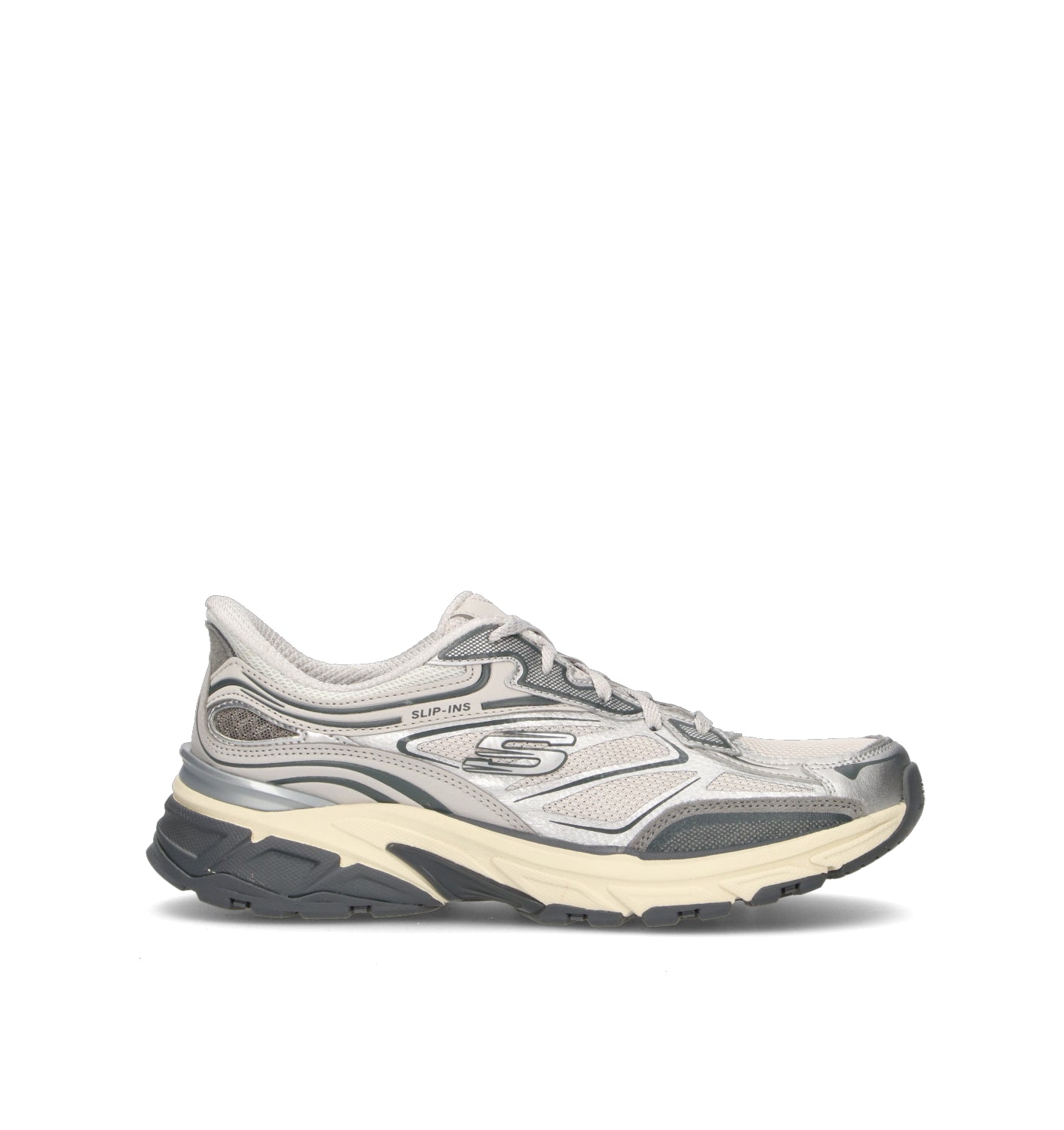 SKECHERS SPORT Sneaker donna argento