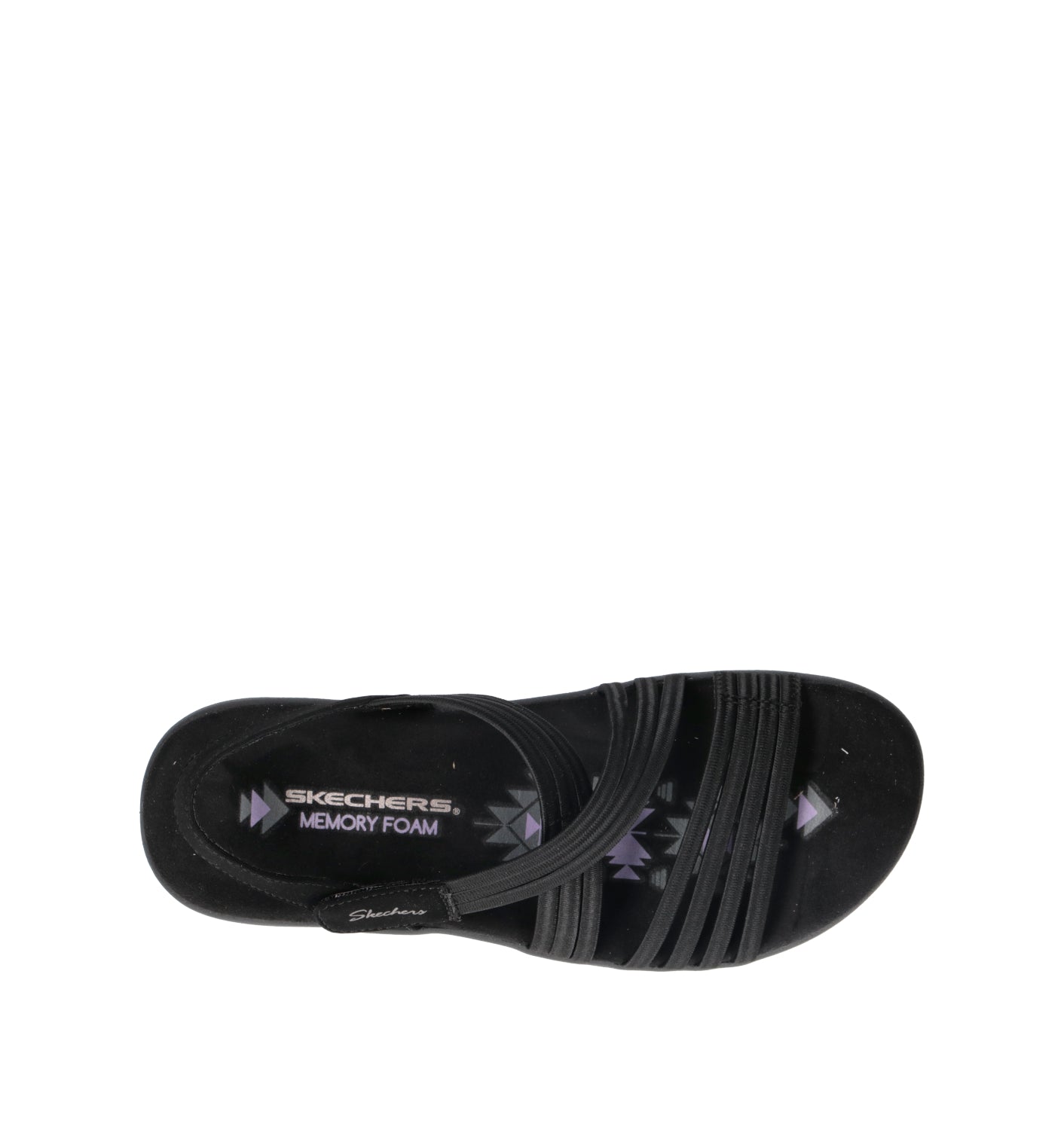 SKECHERS SPORT Sandalo donna nero
