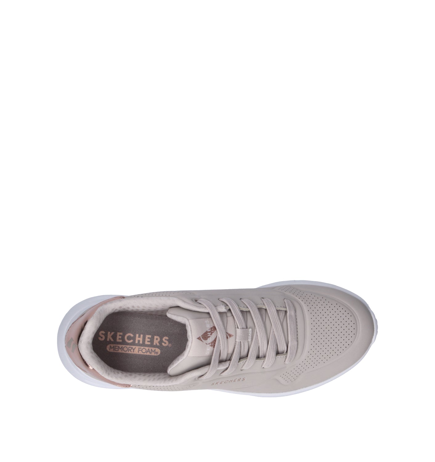 SKECHERS SPORT Sneaker donna beige