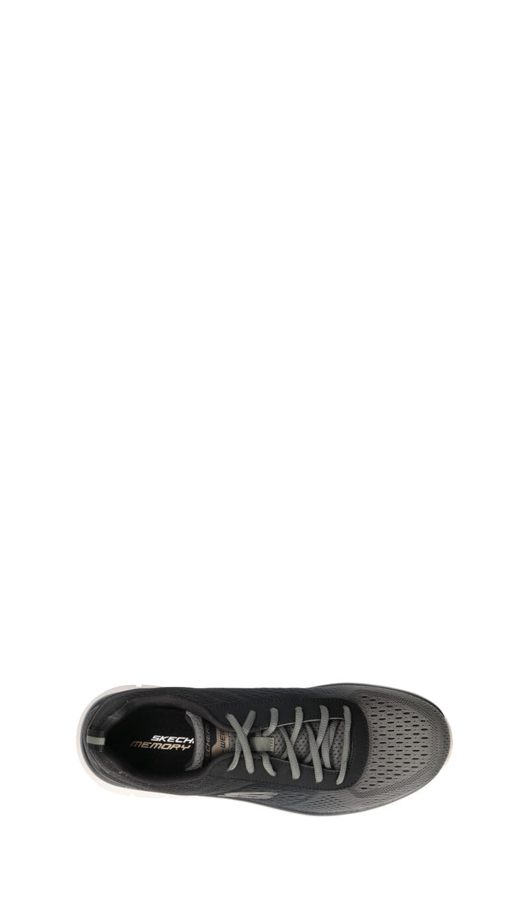 SKECHERS SPORT Sneaker uomo nera/oliva