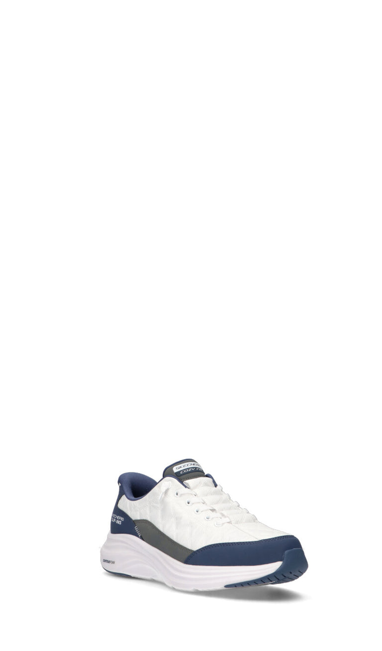 SKECHERS SPORT Sneaker uomo bianca/blu