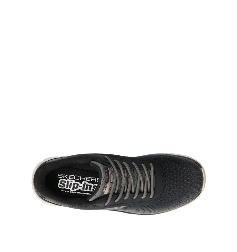 SKECHERS SPORT Sneaker uomo oliva/nera