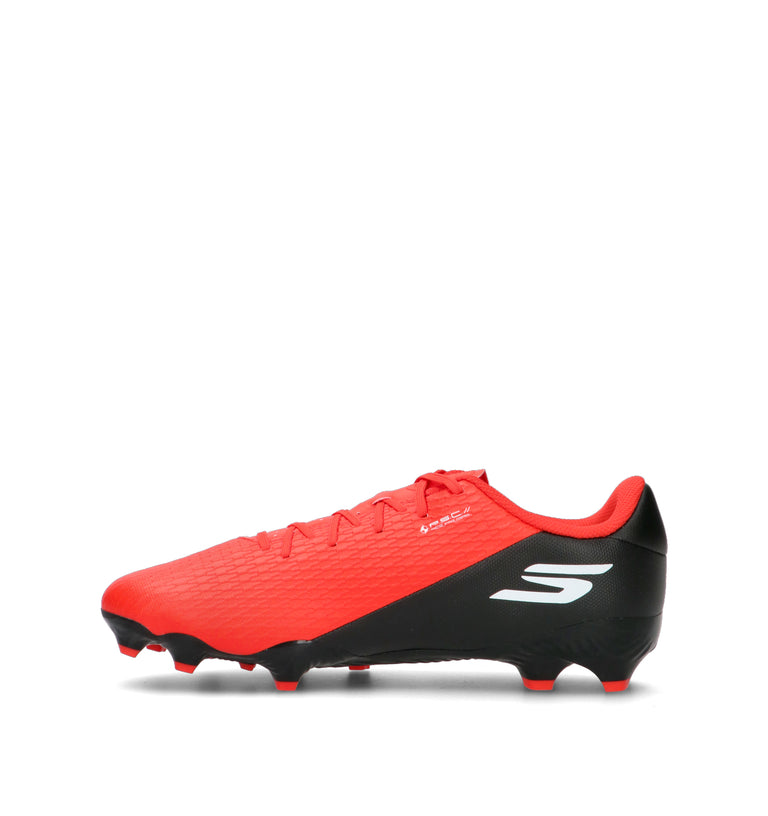 SKECHERS SPORT Scarpa calcio uomo rossa