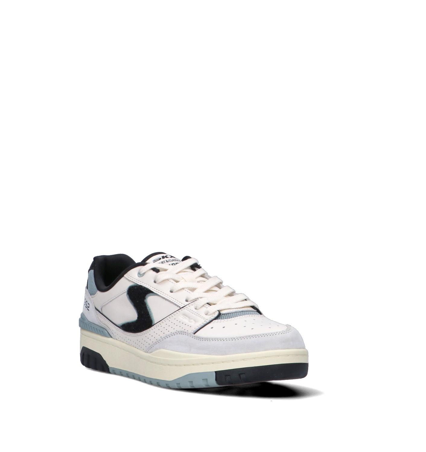 SKECHERS SPORT Sneaker uomo bianca in pelle