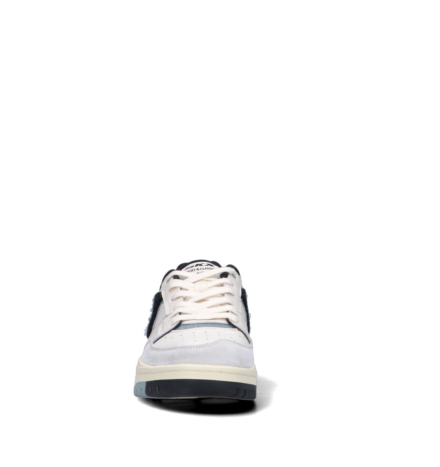 SKECHERS SPORT Sneaker uomo bianca in pelle