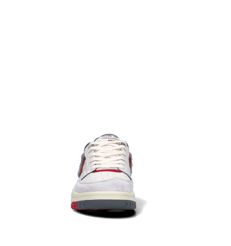 SKECHERS SPORT Sneaker uomo bianca in pelle