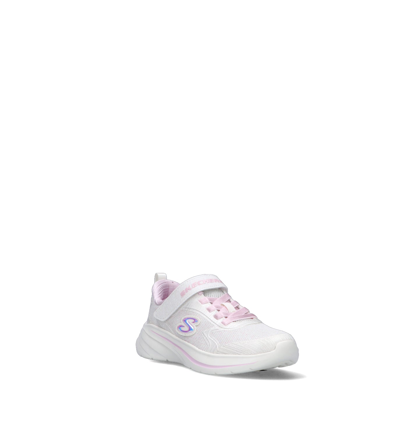 SKECHERS SPORT Sneaker bimba bianca