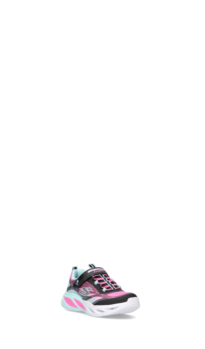 SKECHERS SPORT Sneaker bimba multicolor con luci