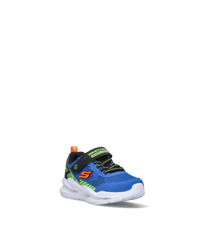 SKECHERS SPORT Sneaker bimbo blu con luci