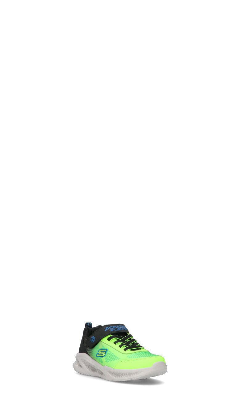 SKECHERS SPORT Sneaker bimbo nera/gialla con luci