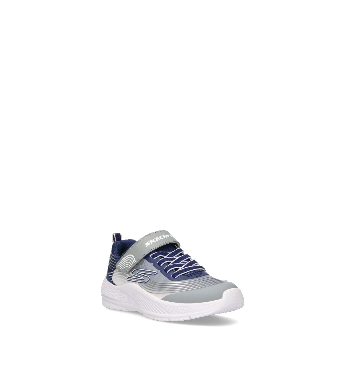 SKECHERS SPORT Sneaker bimbo grigia/blu