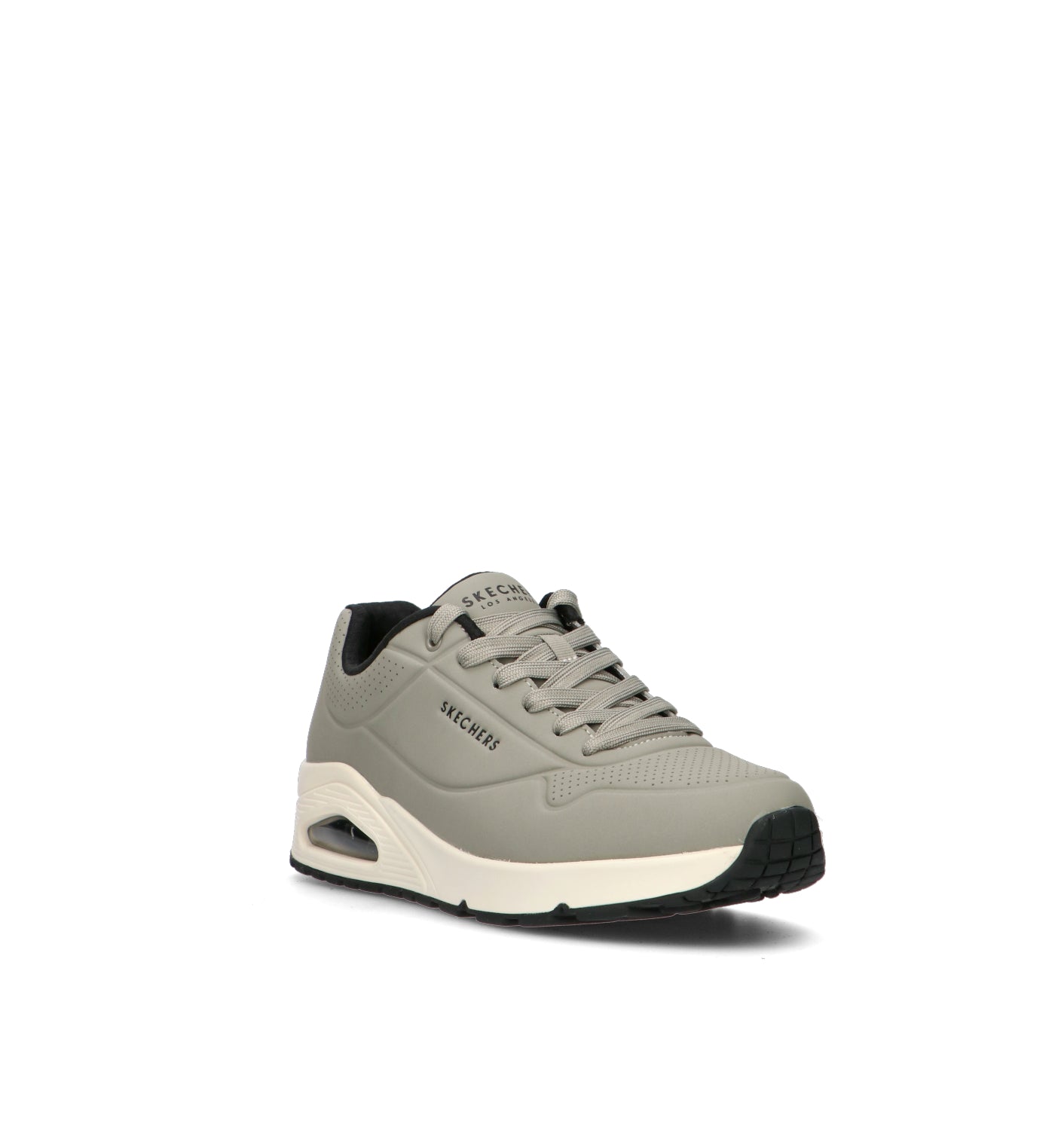 SKECHERS SPORT Sneaker uomo verde/nera