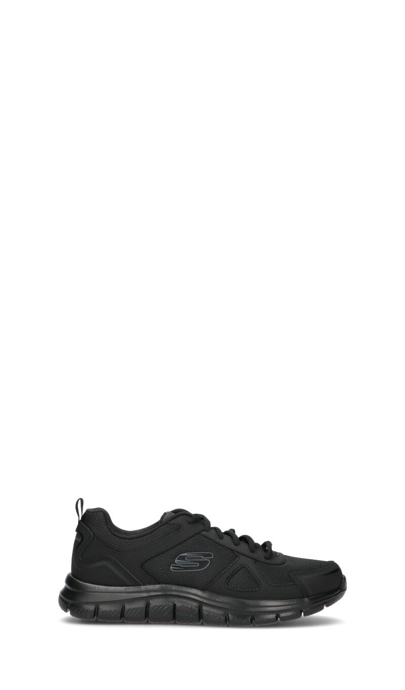 SKECHERS SPORT Sneaker uomo nera in pelle