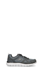 SKECHERS SPORT Sneaker uomo grigia in pelle