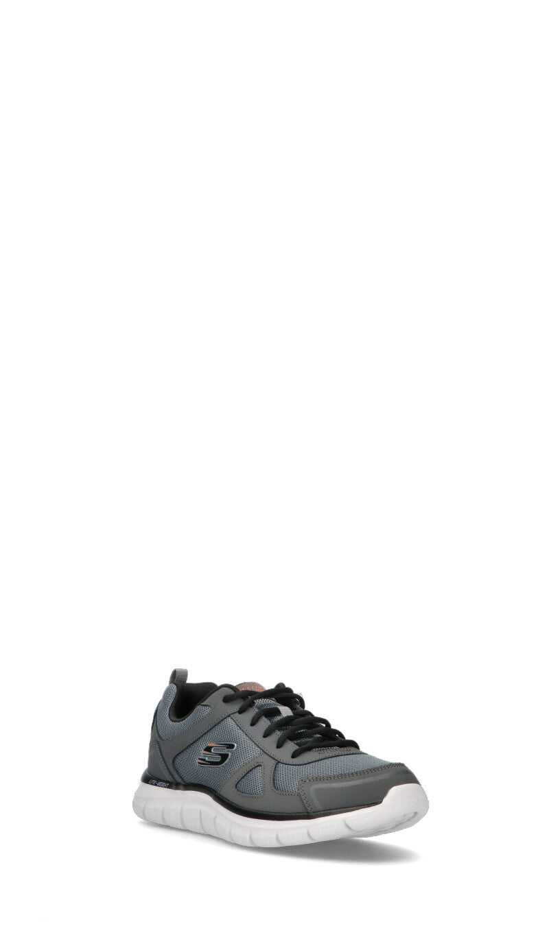 SKECHERS SPORT Sneaker uomo grigia in pelle
