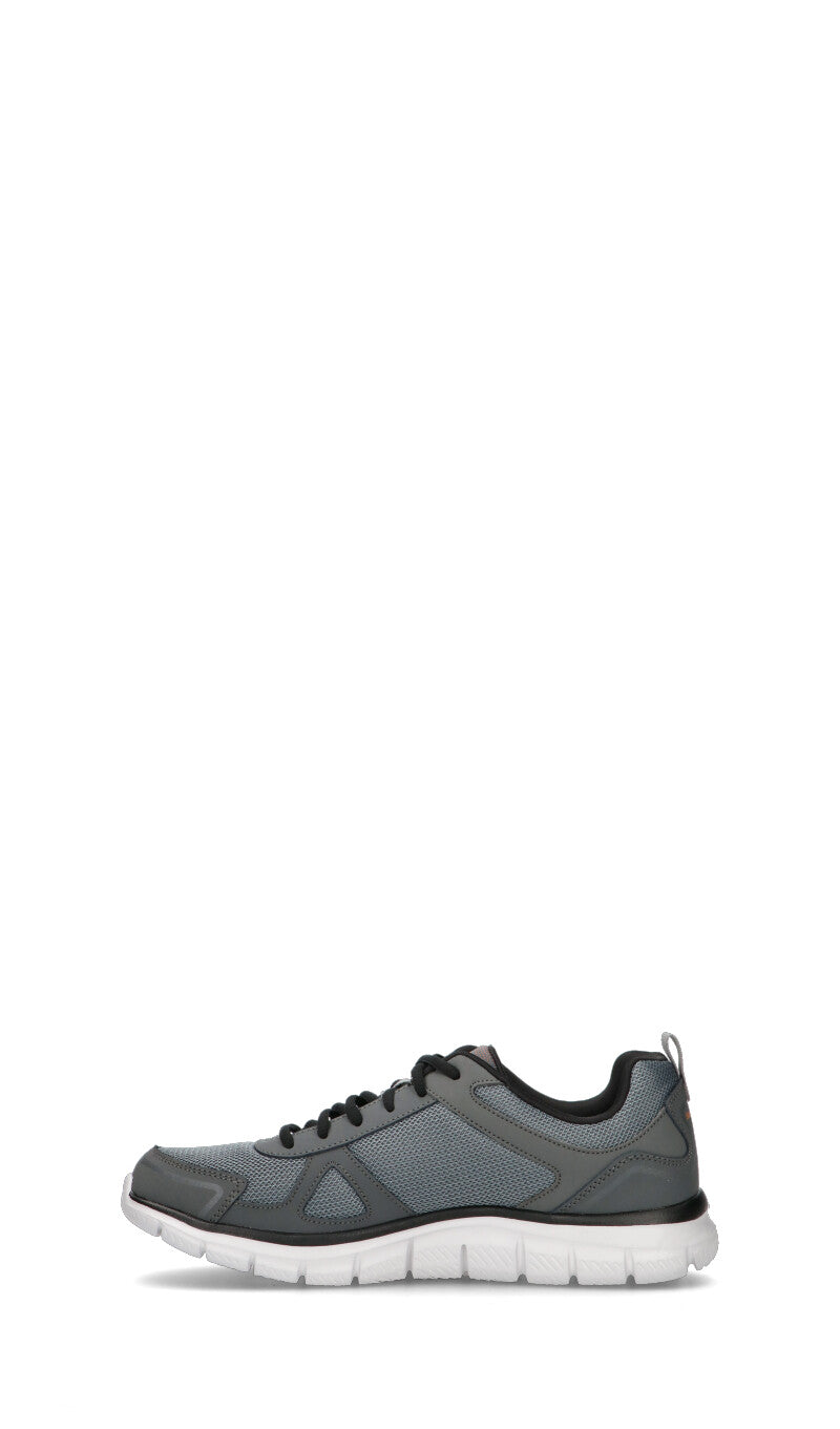 SKECHERS SPORT Sneaker uomo grigia in pelle