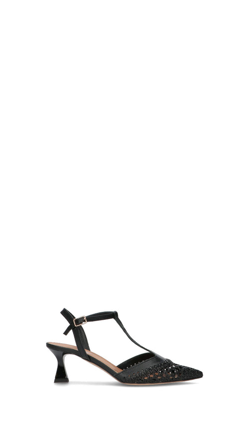 MARTINA T Slingback donna nera in pelle