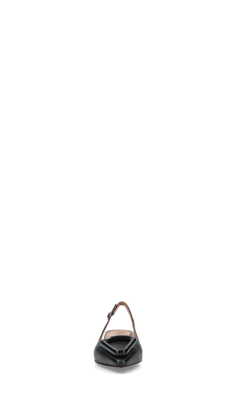 MARTINA T Slingback donna nera in pelle