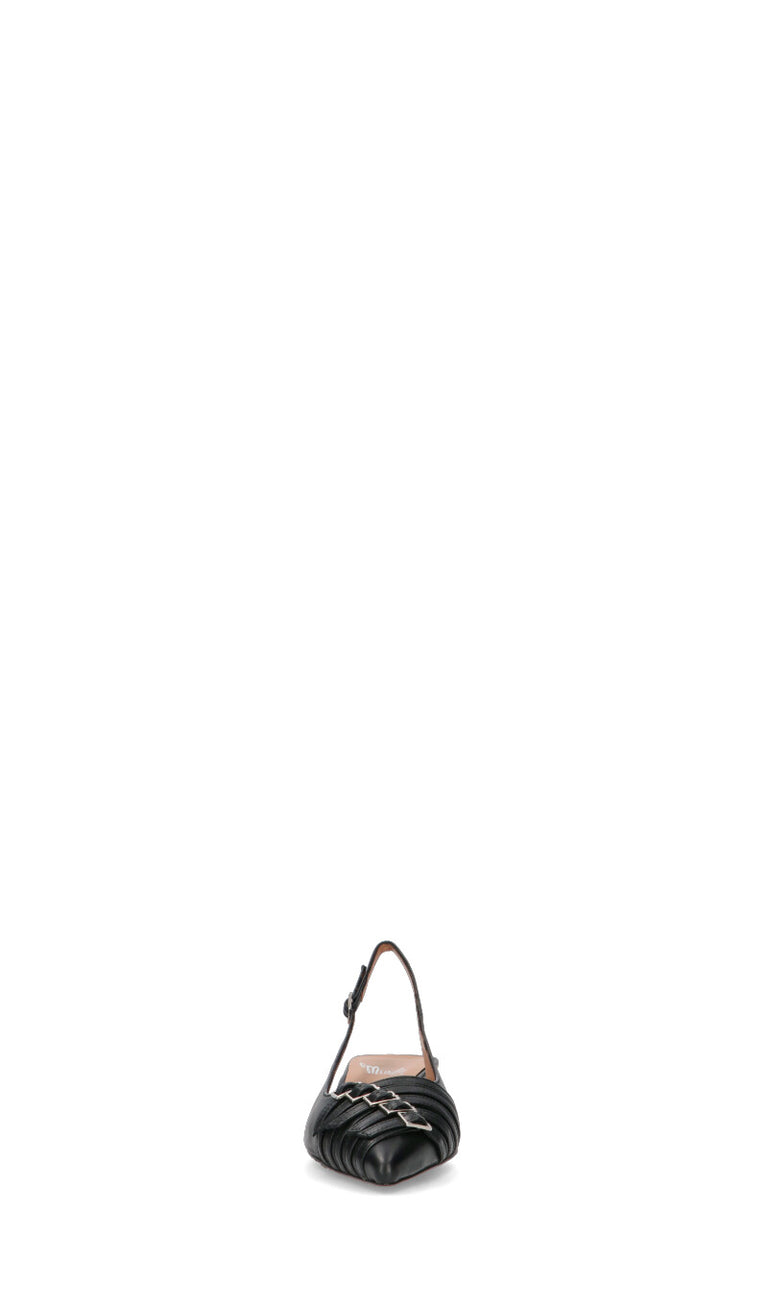 MARTINA T Slingback donna nera in pelle