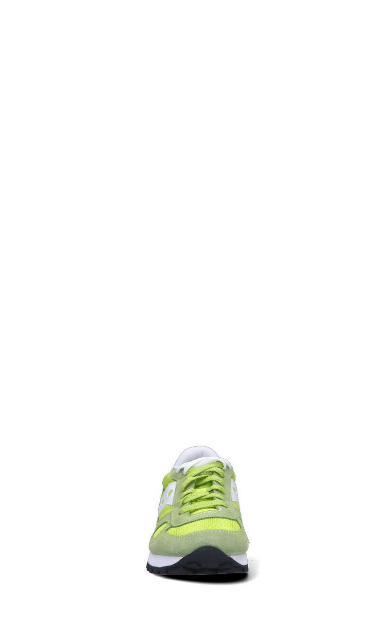 SAUCONY Sneaker donna verde in suede