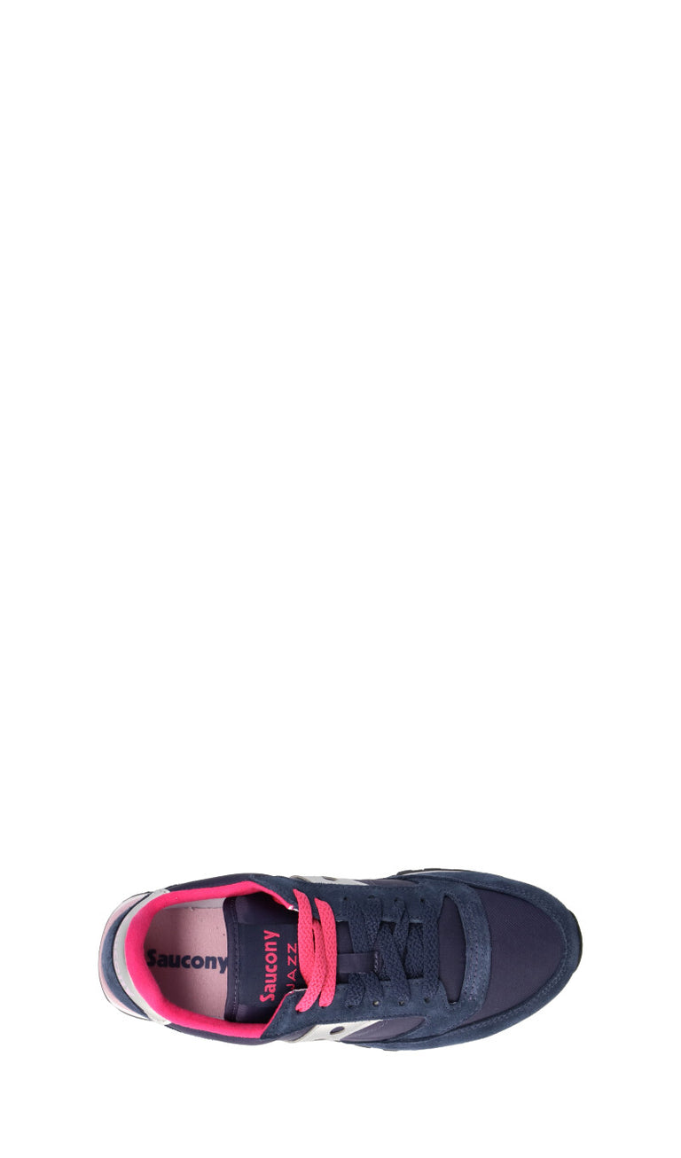 SAUCONY Sneaker donna blu/rosa in suede