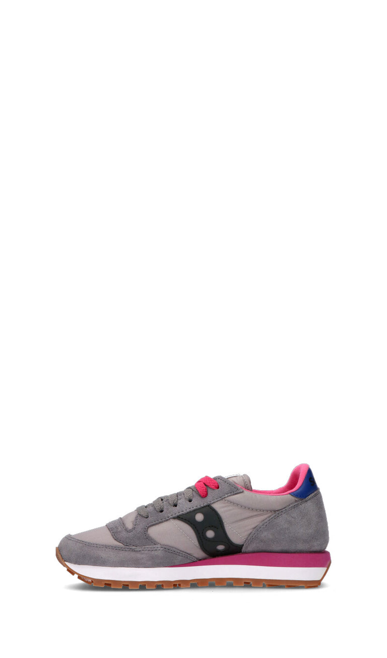 SAUCONY Sneaker donna grigia/rosa in suede