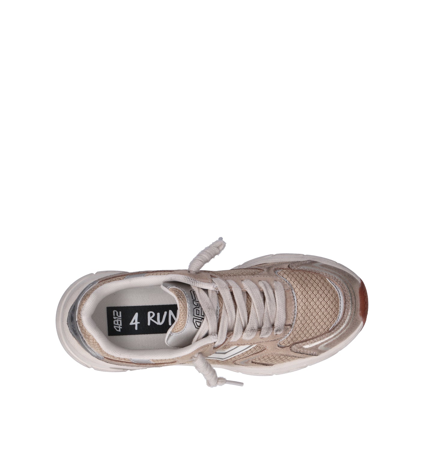 QUATTROBARRADODICI Sneaker donna beige