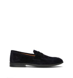NEROFUMO Mocassino uomo blu in suede