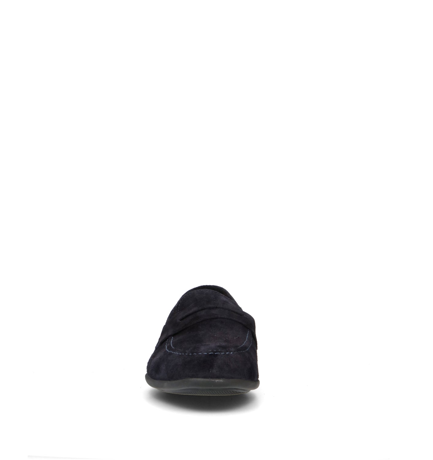 NEROFUMO Mocassino uomo blu in suede