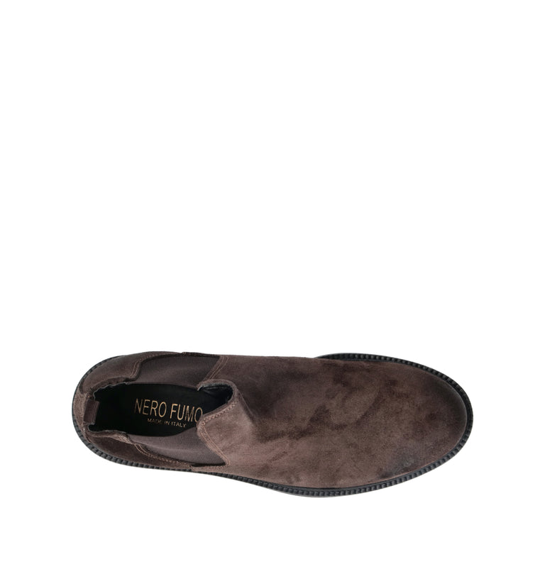 NEROFUMO Beatles uomo testa di moro in suede