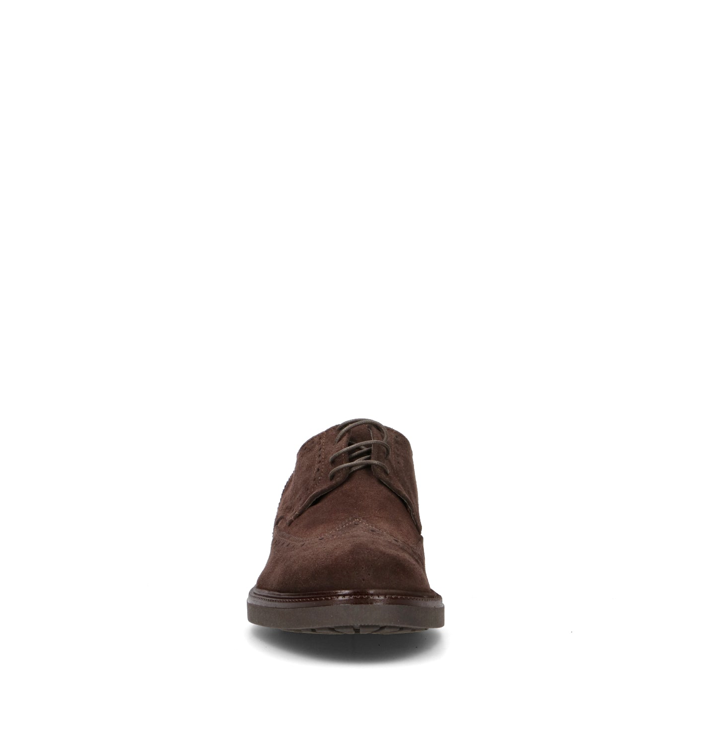 NEROFUMO Stringata uomo testa di moro in suede