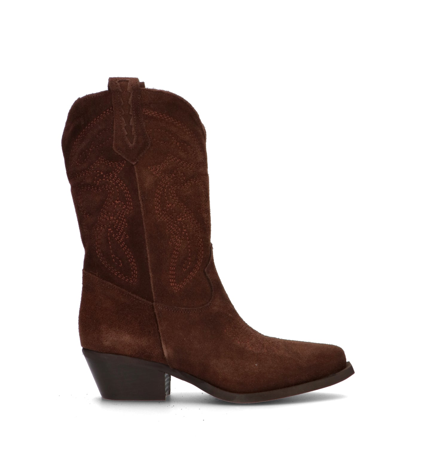 NEROFUMO Tronchetto donna marrone  in suede