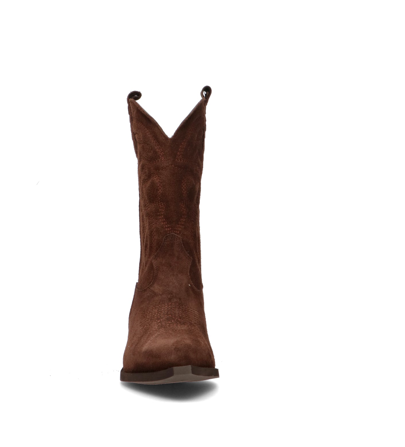 NEROFUMO Tronchetto donna marrone  in suede