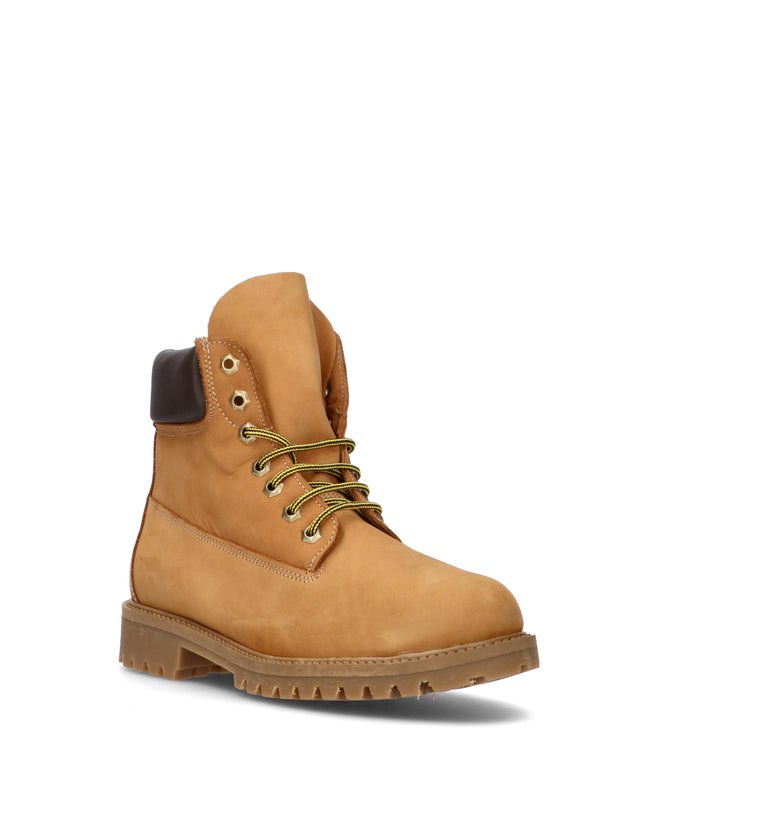 NEROFUMO Polacco donna giallo in nabuk