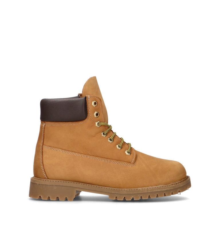 NEROFUMO Polacco donna giallo in nabuk