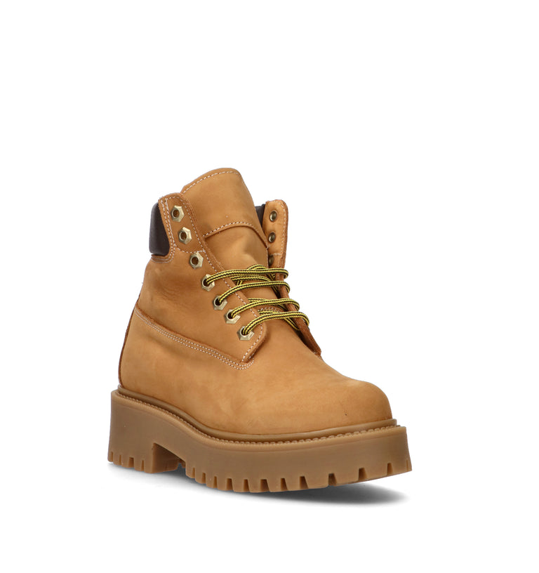 NEROFUMO Polacco donna giallo in nabuk