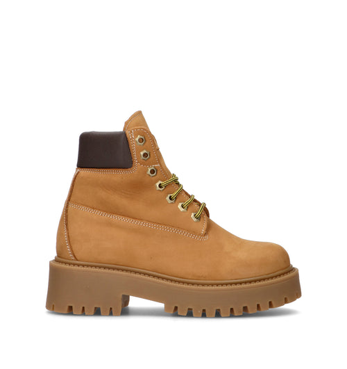 NEROFUMO Polacco donna giallo in nabuk