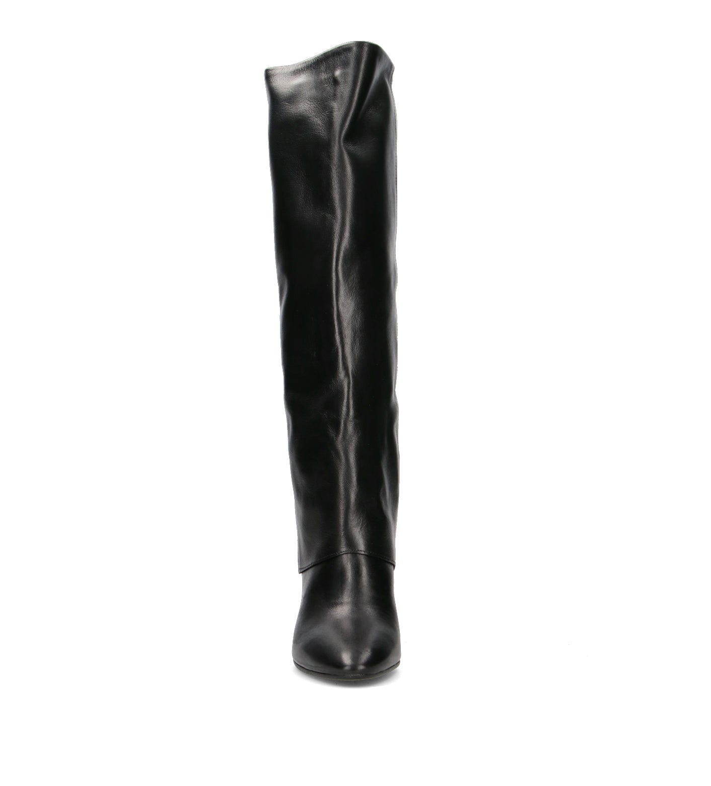 NEROFUMO Stivale donna nero in pelle