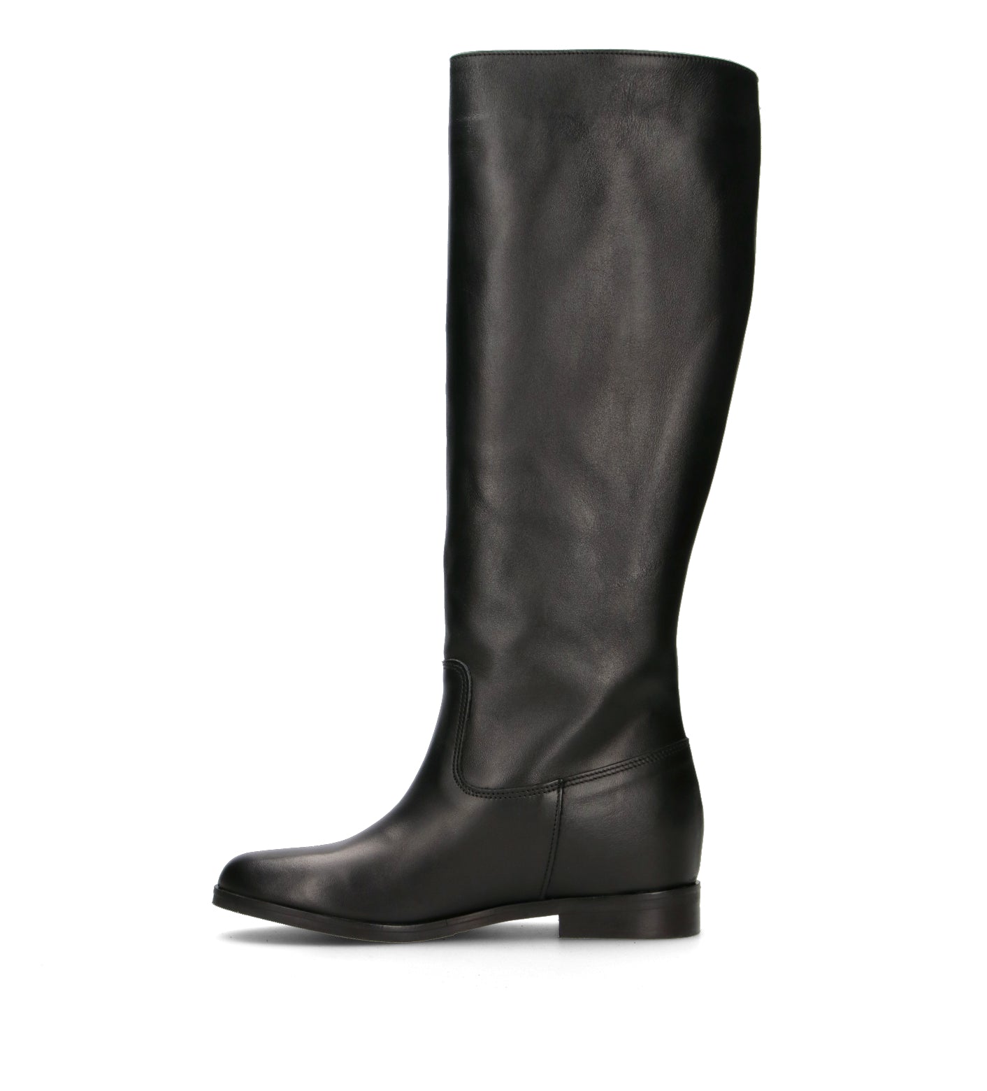 NEROFUMO Stivale donna nero in pelle