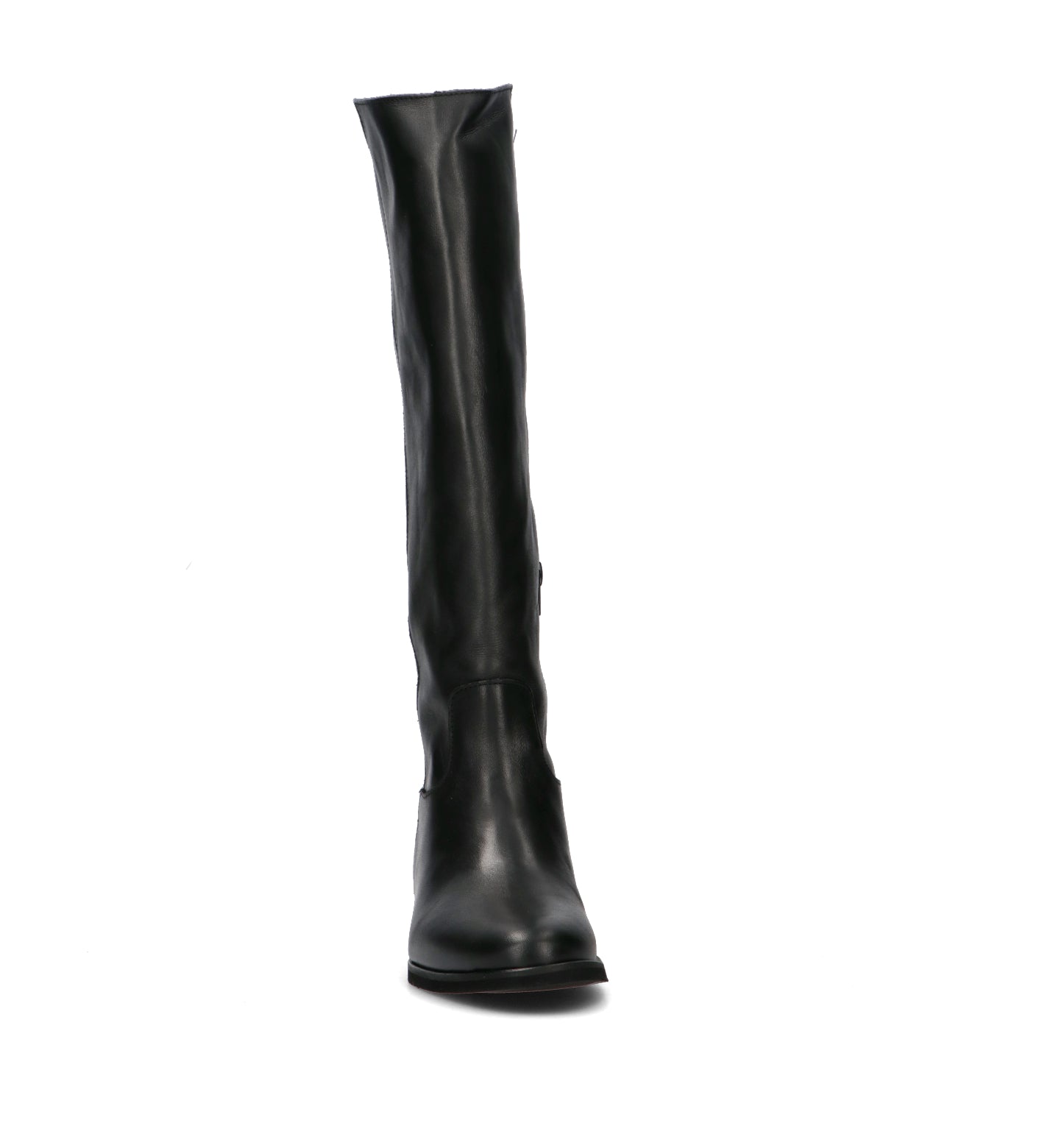 NEROFUMO Stivale donna nero in pelle