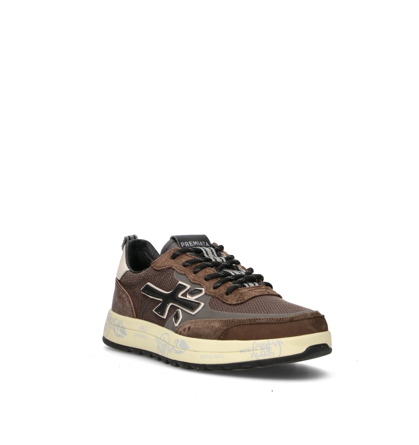 PREMIATA Sneaker uomo marrone