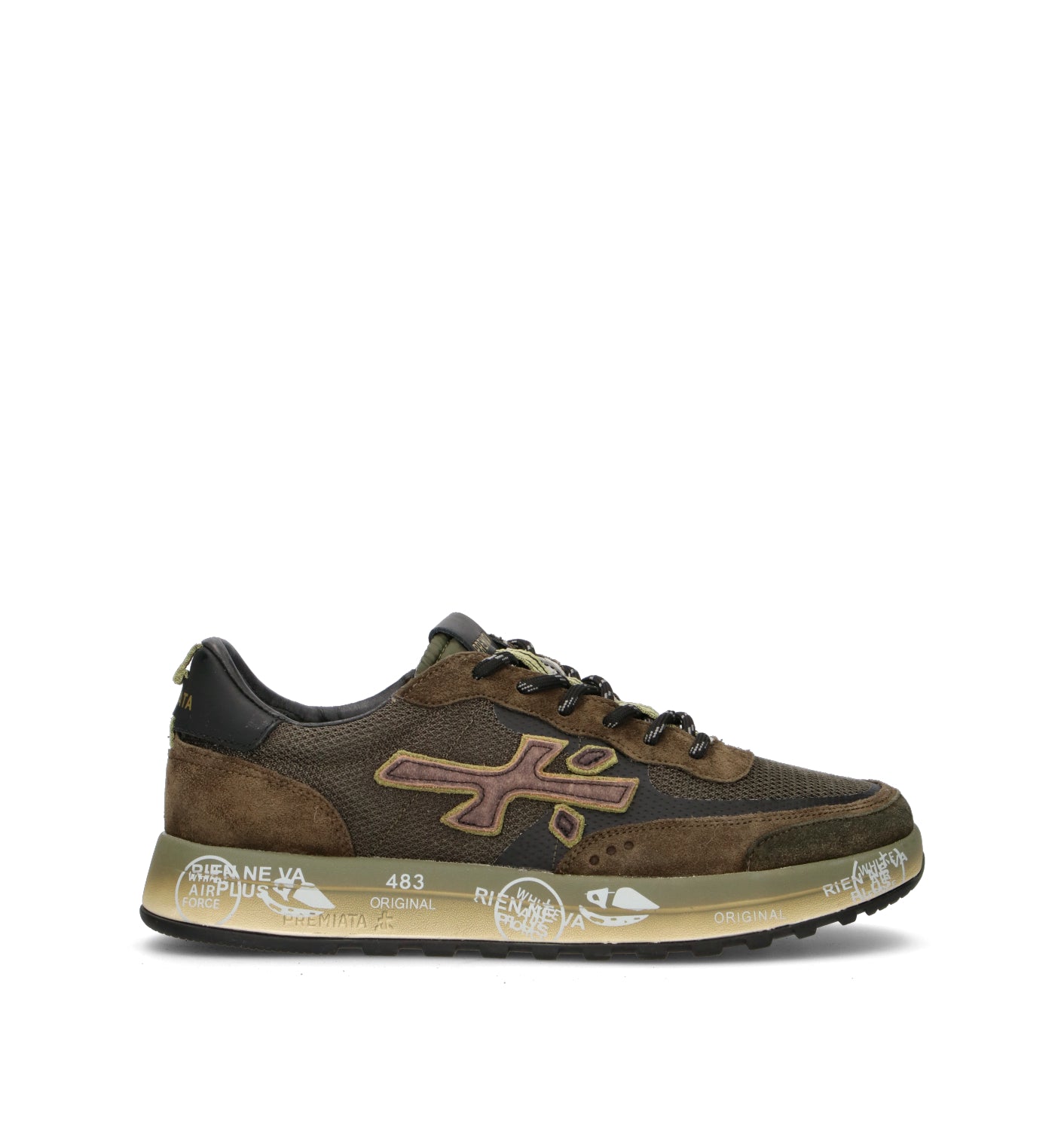 PREMIATA Sneaker uomo militare