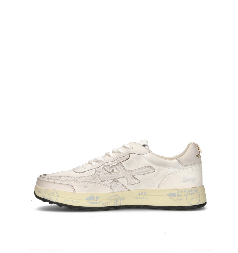 PREMIATA Sneaker uomo bianca in pelle