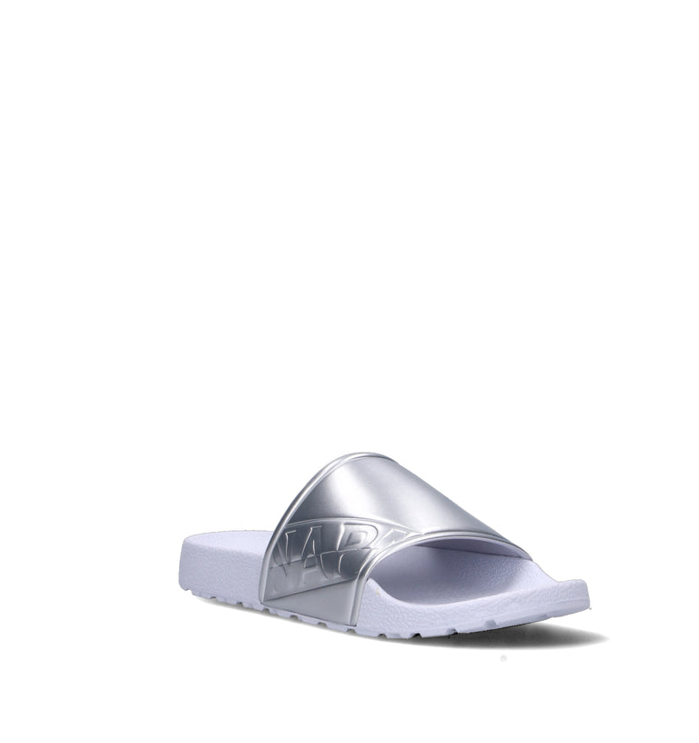 NAPAPIJIRI Ciabatta donna argento