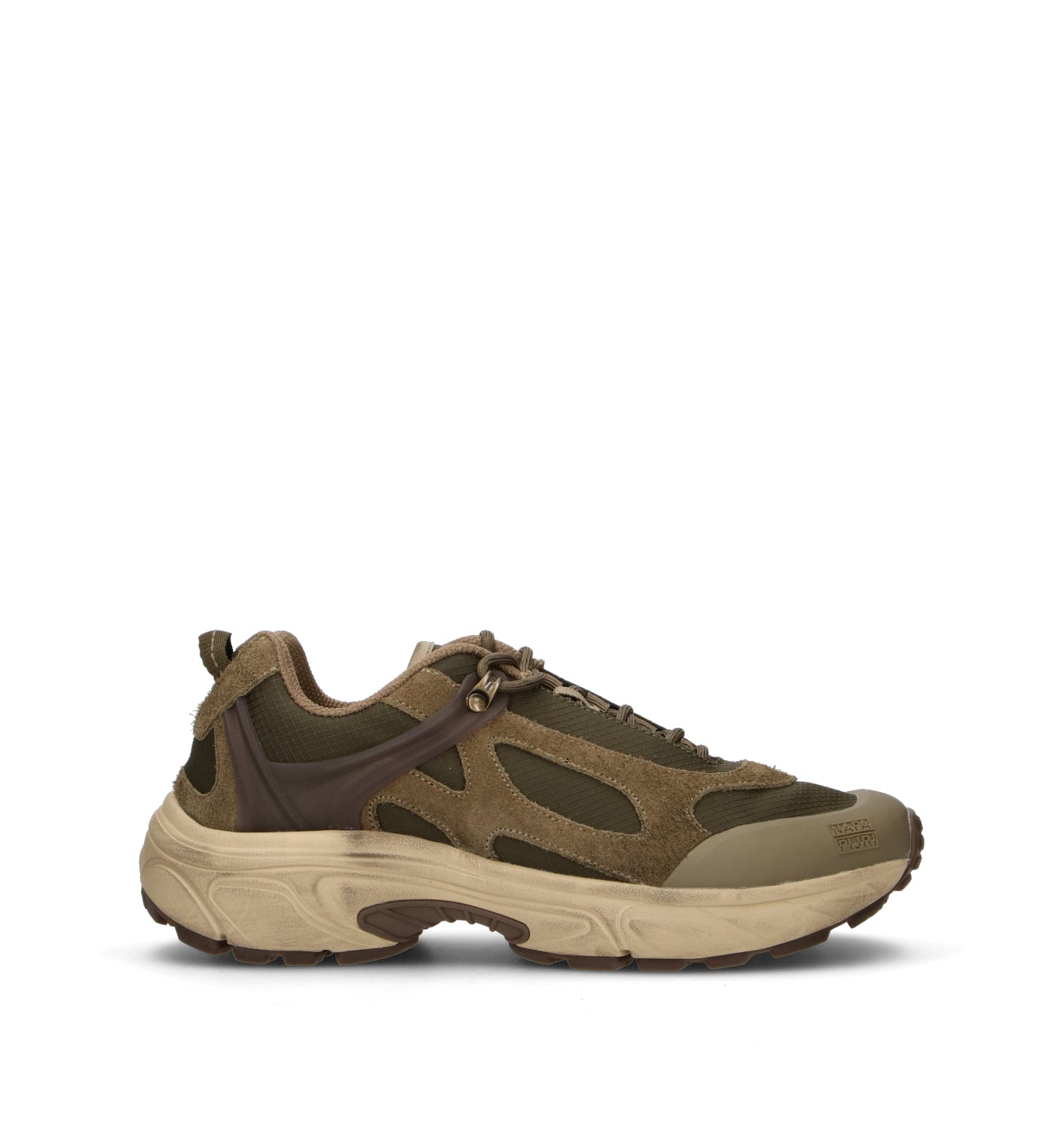 NAPAPIJIRI Sneaker uomo militare/marrone