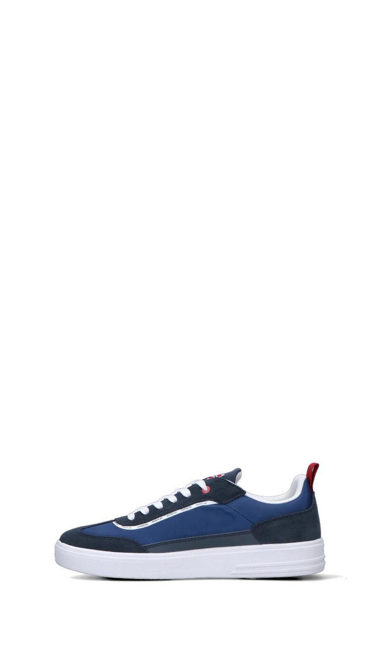 NAPAPIJIRI Sneaker uomo blu in suede