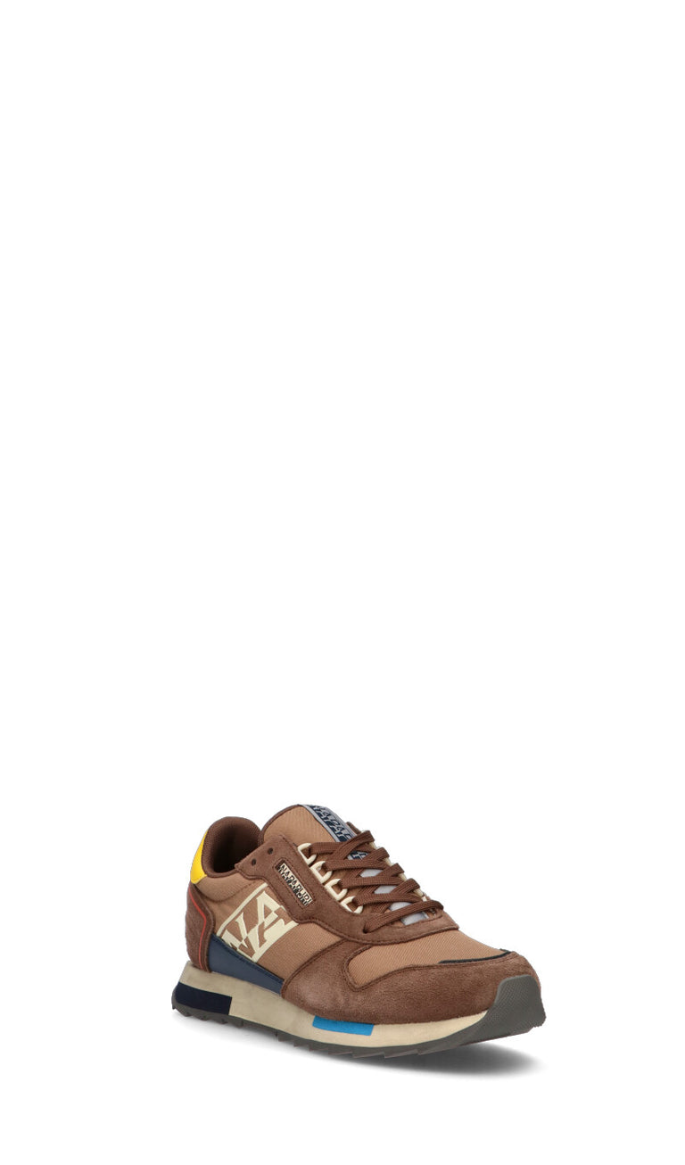 NAPAPIJIRI Sneaker uomo marrone in suede