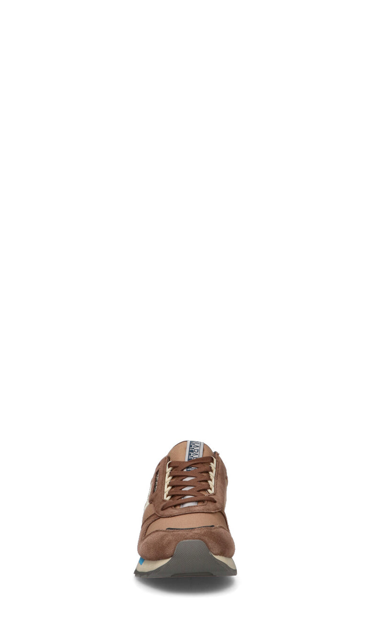 NAPAPIJIRI Sneaker uomo marrone in suede