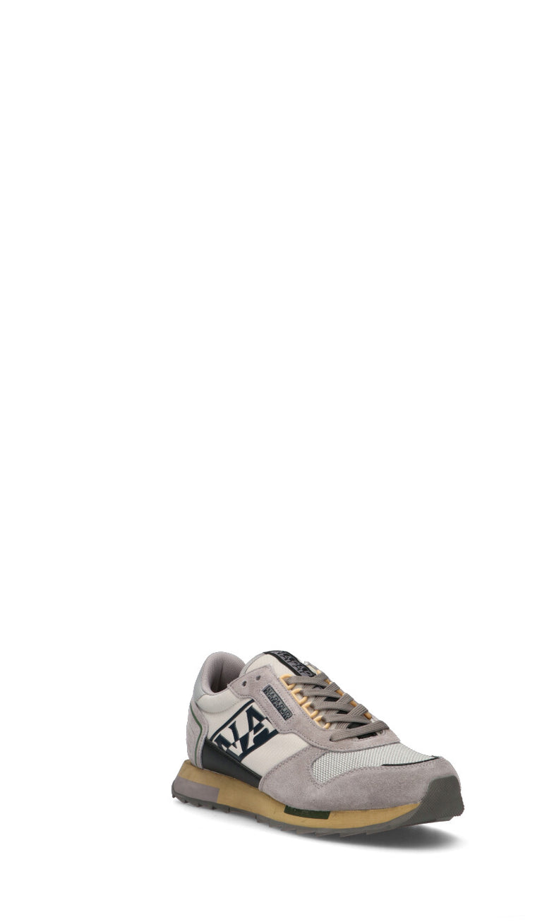 NAPAPIJIRI Sneaker uomo grigia in suede
